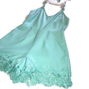 Teal Romper